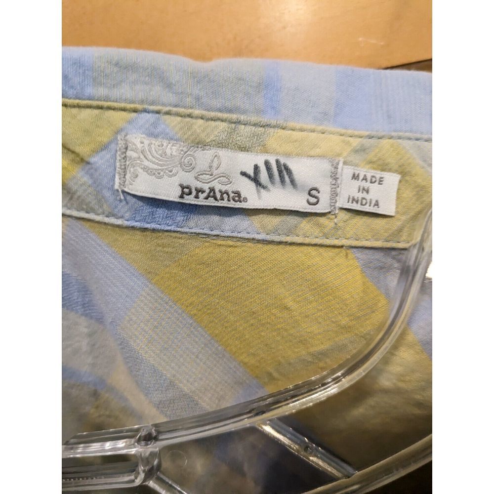 Prana Shirt Womens Small‎ Long Sleeve Button Up Outdoor Casual - Picture 3 of 3
